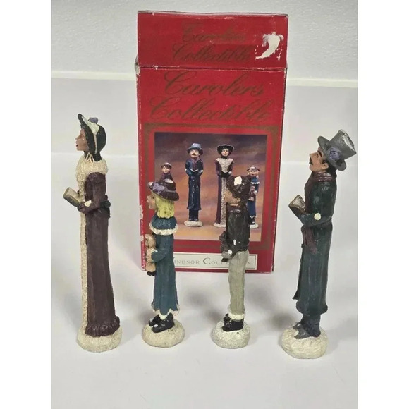 Windsor Collection Figurines Multicolor 6 inches Christmas Carolers - Picture 5 of 9